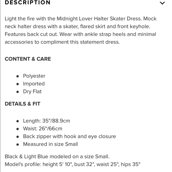 NWOT Open back cut out dress - Picture 5 of 5